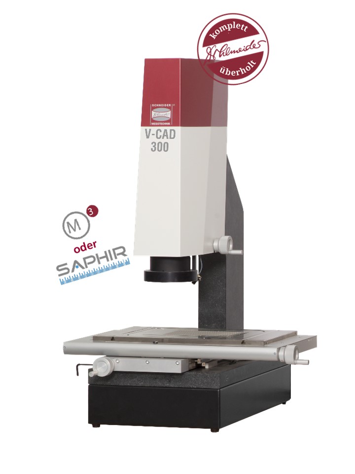 2D optical measuring device V-CAD 300 SAPHIR manual